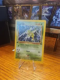 Scyther - 1st Edition - 26/64 Jungle - Pokemon TCG - 1999 - Image 1