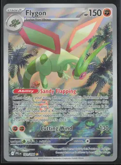 FLYGON 101/094 ILLUSTRATION RARE PHANTASMAL FLAMES POKEMON NM/M - Image 1
