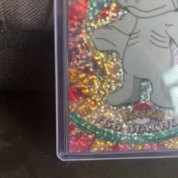 2000 TOPPS CHROME POKEMON T.V. SPARKLE #66 MACHOP - Image 4