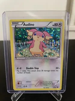 Pokemon Audino (12/12) McDonald's Collection 2011 HOLO - Image 1