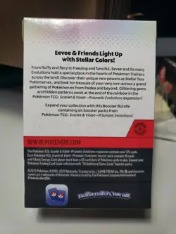 Pokemon TCG Scarlet & Violet Prismatic Evolutions Booster Bundle SEALED - Image 2