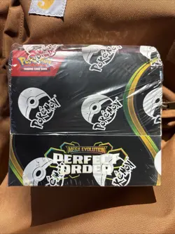 Pokemon TCG Mega Evolution Perfect Order Booster Box - Image 1