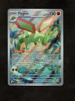 Flygon 101/094 Illustration Rare Phantasmal Flames Pokemon NM - Image 1