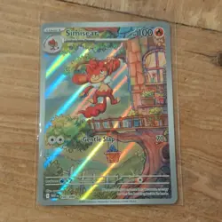 Simisear 100/086 Sv: White Flare Illustration Rare Holo Pokemon TCG 2025 - Image 1