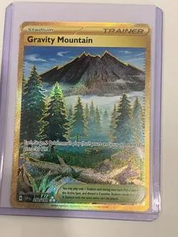 The Pokemon Company Gravity Mountain 250/191 SV08 Hyper Rare Holo EN - Image 1