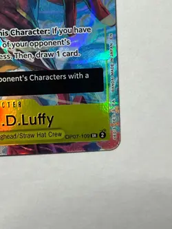 Monkey.D.Luffy (Illustration Box Vol.3) OP07-109 Promo One Piece Card Game - Image 5