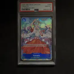 2025 ONE PIECE OP13-CARRYING ON HIS WILL ALTERNATE ART #054 YAMATO PSA 10 - Image 1