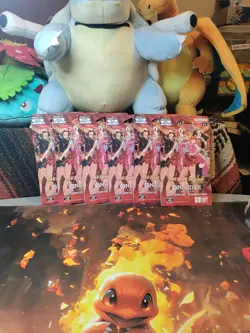 ONE PIECE Heroines EB-03 Sleeved Booster pack English (Lot of 6 ) NEW SEALED - Image 1