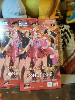 ONE PIECE Heroines EB-03 Sleeved Booster pack English (Lot of 6 ) NEW SEALED - Image 2