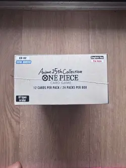 One Piece TCG EB-02 Anime 25th Collection Sealed Booster Box English Asia - Image 2
