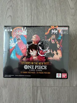 One Piece English OP-09 Emperors in the New World Booster Box Sealed - Image 1