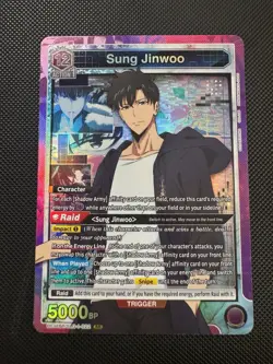Sung Jinwoo (022) SLG-1-022 SR Solo Leveling Union Arena Near Mint - Image 1