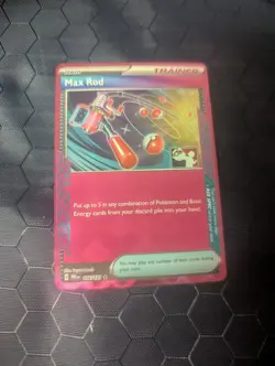 116/131 Max Rod Prize Pack Series 7 Stamped Play Pokemon TCG Ace Spec Prismatic - Image 1