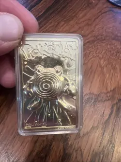 Pokemon Limited Edition Poliwhirl 23K Gold-Plated Trading Card – (No COA) - Image 2