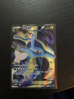 Kingdra EX Fates Collide Holo Full Art Ultra Rare Pokemon TCG Card 122/124 - Image 1