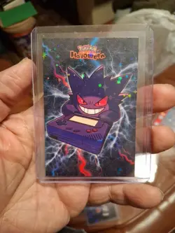 Pokemon 2025 Card Database Set Halloween Gengar Cracked Ice Holo card - Image 1