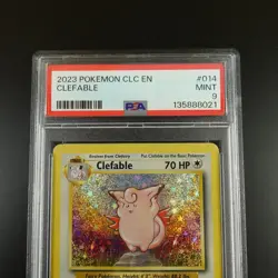 PSA 9 Clefable 014/034 Pokemon Classic Collection English Holo Graded Card - Image 2