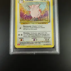 PSA 9 Clefable 014/034 Pokemon Classic Collection English Holo Graded Card - Image 3