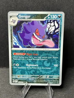 Gengar #057/091, Reverse Holo Pokemon card - Image 2
