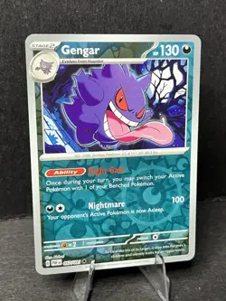 Gengar #057/091, Reverse Holo Pokemon card - Image 3