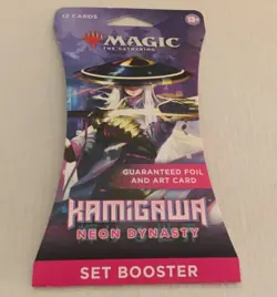 Magic: The Gathering - Kamigawa Neon Dynasty - Set Booster Pack - 7 Cards 195166103341 - Image 1