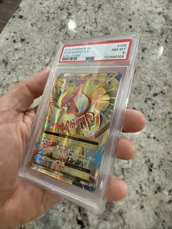POKEMON 2016 XY Evolutions PIDGEOT EX #105 PSA 8 Near Mint RARE - Image 4