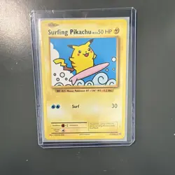 Pikachu Promo Holo 3-Card Lot Surfing Pikachu 111/108 SVP 027 SM232 - Image 2