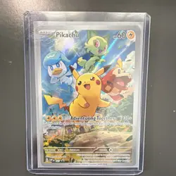 Pikachu Promo Holo 3-Card Lot Surfing Pikachu 111/108 SVP 027 SM232 - Image 4