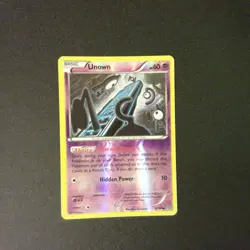 Unown 30/98 ANCIENT ORIGINS Pokemon Card Reverse Holo 031318 - NM - Image 1