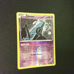 Unown 30/98 ANCIENT ORIGINS Pokemon Card Reverse Holo 031318 - NM - Image 2
