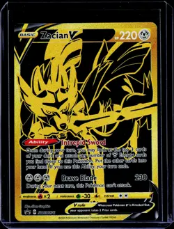 Zacian V #SWSH076 SWSH: Sword & Shield Promo Cards Pokemon - Image 1