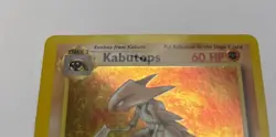Kabutops 09/62 Fossil Holo Rare Pokemon Card SEE PHOTOS - Image 2