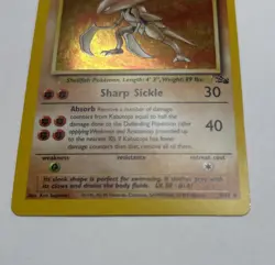 Kabutops 09/62 Fossil Holo Rare Pokemon Card SEE PHOTOS - Image 3