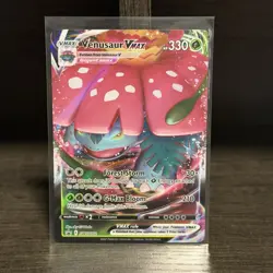 Venusaur VMAX Promo SWSH Sword & Shield Promo Cards SWSH102 NM Holo Regular Size - Image 1