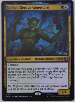 Jackal, Genius Geneticist SPM 131 MTG Clone Engine Legendary - Image 1
