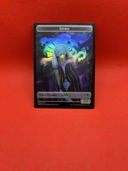 Emblem - Tezzeret, Betrayer Of Flesh/ Spirit Token - Foil - Kamigawa - Image 2