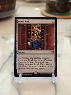 MTG Scroll Rack Commander Legends Regular Near Mint - Image 1
