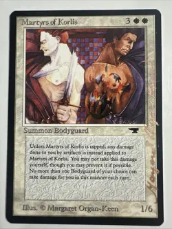 Martyrs of Korlis - Signed Artist Proof - Antiquities MTG Magic the Gathering - Image 1