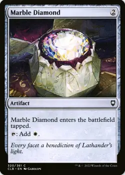 X 1 Marble Diamond NM-M Baldur's Gate MTG Magic the Gathering 320 - Image 1