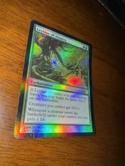 Leyline of Vitality - Foil LP, English MTG Magic 2011 (M11) - Image 1