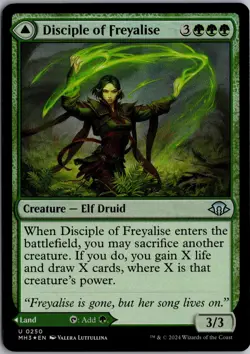 Disciple of Freyalise 250 Modern Horizons 3 Magic: The Gathering Foil NM - Image 1