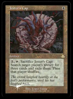 Jester's Cap (Retro Frame) 381 Foil R Dominaria Remastered - Image 1