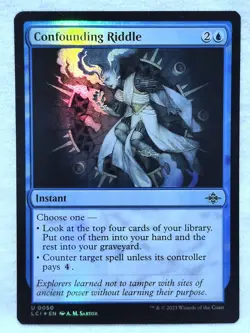 Confounding Riddle 50 The Lost Caverns of Ixalan Foil Magic The Gathering - Image 1