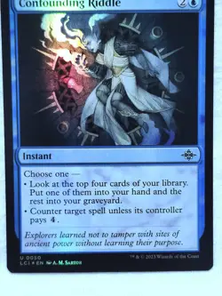 Confounding Riddle 50 The Lost Caverns of Ixalan Foil Magic The Gathering - Image 2