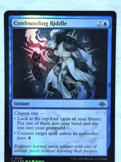Confounding Riddle 50 The Lost Caverns of Ixalan Foil Magic The Gathering - Image 3
