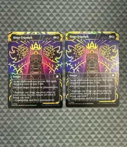 (x2) MTG Bitter Triumph #0026 Foil Uncommon Secrets of Strixhaven: MA (SOA) - Image 1