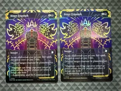 (x2) MTG Bitter Triumph #0026 Foil Uncommon Secrets of Strixhaven: MA (SOA) - Image 2