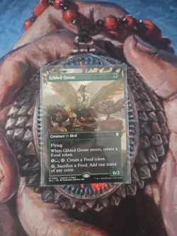 Gilded Goose (Borderless) Commander: Bloomburrow Regular - Image 1