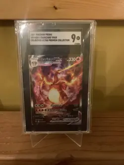 2022 Pokemon Promo Charizard Vmax SGC 9 MT Ultra Premium Collection SWSH261 PSA - Image 1