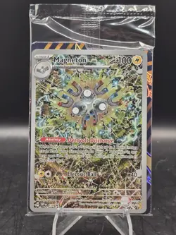 Pokemon TCG Magneton SVP 159 Surging Sparks Full Art Black Star Promo Sealed - Image 5